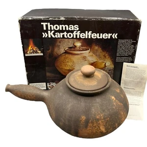 Thomas Potato Fire Potato Pot Cooking Appliance 23cm Diameter Saucepan Vintage - Picture 1 of 12