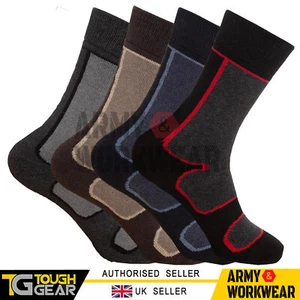 3 pares de calcetines de senderismo para hombre / calcetines para caminar / botas de senderismo gruesas 65% algodón  - Imagen 1 de 2