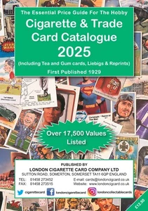 Cigarette & Trade Card Catalogue 2025 Including FREE MONTHLY MAGAZINE - Picture 1 of 1