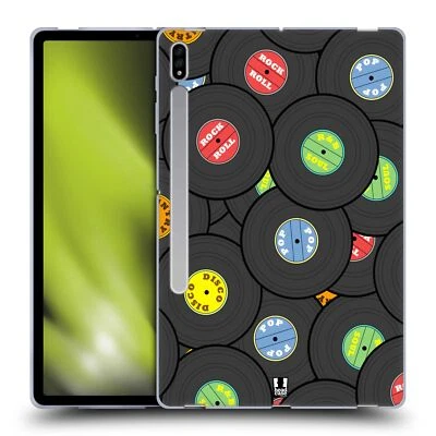 HEAD CASE DESIGNS VINTAGE ITEM PATTERNS SOFT GEL CASE FOR SAMSUNG TABLETS 1 - Image 1 of 4