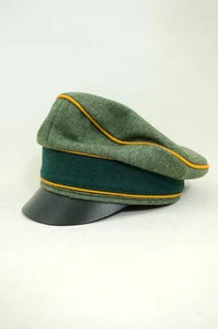 WWII German Heer Wool Cavalry / Recon Crusher Visor Cap - Picture 1 of 1