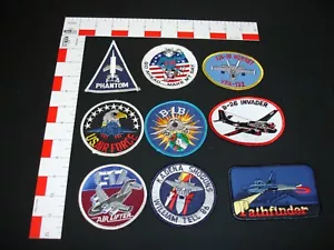 Air Force Aircraft fighter, bomber, transport Patches 9 patches in set - Picture 1 of 11