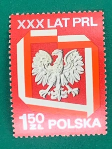 Polska XXX LAT PRL 1.50 zL Poland Single Stamp - Picture 1 of 2