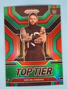 2023 Panini WWE Prizm Emergent GREEN Kevin Owens #6 - Picture 1 of 2