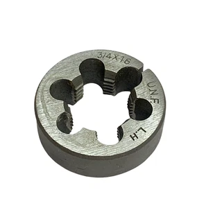 3/4 ZOLL UNF SCHNEIDEISEN LINKSGEWINDE 16TPI UNF SCHNEIDEISEN LINKSHAND RDGTOOLS - Bild 1 von 2