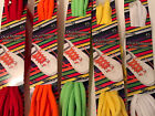 5er Set Sportschuhschnürsenkel, 45"" ovaler Stil, rot, orange, grün, gelb, weiß