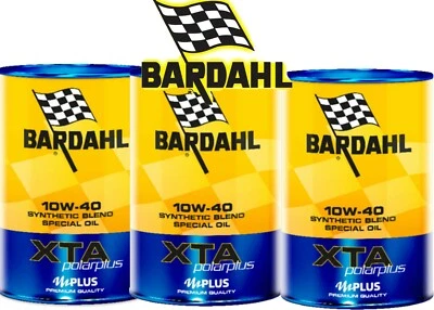Bardahl XTA Polarplus 10W40 OLIO Motore PER Auto SYNTHETIC BLEND SPECIAL OIL 3LT