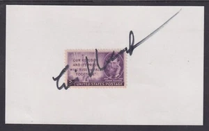 Eric Newhouse, Pulitzer-Preis für erklärende Berichterstattung, signierte Pulitzer-Briefmarke - Bild 1 von 1