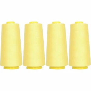4 BIG CONES SERGER OVERLOCK THREAD SEWING THREADART - 50 COLORS - 2750 YD CONES - Picture 1 of 63