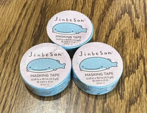 JINBESAN - Set of 18- MASKING TAPE - san-x - NEW - Factory Sealed - Picture 1 of 4
