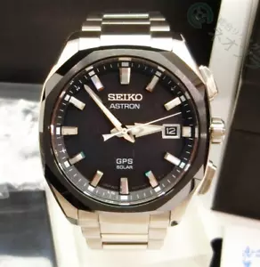 Seiko ASTRON SBXD007 GPS Satellite Radio Solar Men's Watch Used F/S - Picture 1 of 9