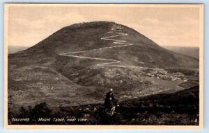 Mount Tabor near view NAZARETH ISRAEL Postcard