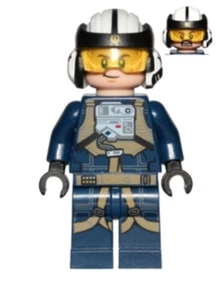 LEGO Star Wars Minifigure Rebel Pilot U-wing sw0800 75160 - Picture 1 of 2