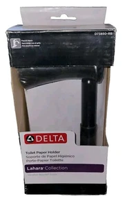 Toilet Paper Holder Delta 73850-RB Lahara Pivoting In Venetian Bronze - Picture 1 of 9