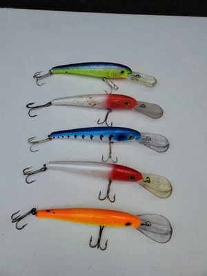 5 Stück Mann’s Magnum Stretch 30+ Deep Diving 11” Crankbaits gebrauchter Zustand 1A - Bild 1 von 4
