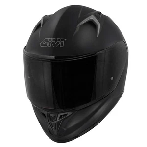 Casco Moto Integrale Givi 50.8 Solid Color Matt Black Opaco - Picture 1 of 7