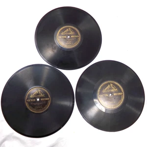 3 DUTCH LANGUAGE 78 RPM Victor First Prize Records Albert Bol JH Speenhoff - Bild 1 von 8