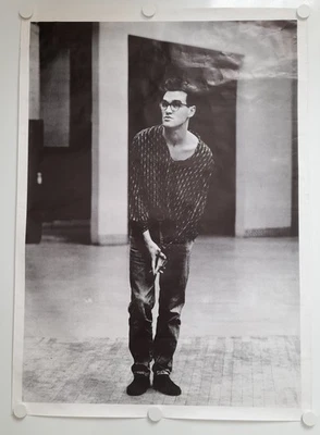 Morrissey Black & White rare 1986 Poster - Image 1 of 3