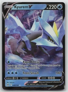 Pokemon Karte Kyurem V Ultra Rare SWSH11: Verlorener Ursprung 048/196 NM - Bild 1 von 2