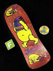 RARE Steve Rocco II 2 Winnie Pooh SMA Skateboard Deck Prime World Industries 101 - Picture 1 of 6
