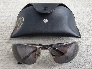 Gafas de sol Ray-Ban RB3183 004/71 semi-sin montura - marco Gunmetal - lente gris verde - Imagen 1 de 8
