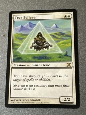 True Believer X1 10th Edition LP Condition See Pics Front/back - Image 1 of 2