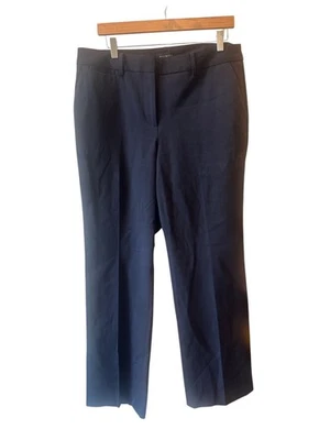 Talbots Refined Bi-Stretch Womens Barely Boot Pants NAVY Size 12 Career - Image 1 of 4