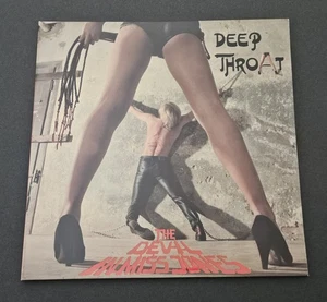 DEEP THROAT- THE DEVIL IN MISS JONES -  1ST GERMAN PRESS - 1982 - RARE! - Picture 1 of 6