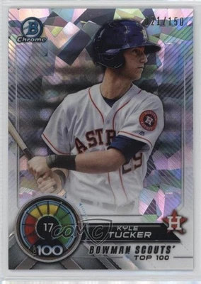 2018 Bowman Bowman Scouts' Top 100 Atomic Refractor /150 Kyle Tucker #BTP-17 - Image 1 of 2