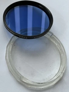 Asahi 49mm Flood (Wolfram?) Filter und Asahi Case - Not Asahi Pentax - Bild 1 von 2