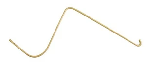 Tonutti LH Wheel Rake Tine 5.25" x 13" x 17.25" Curved End w/ 0.250 Thick Wire - Bild 1 von 3