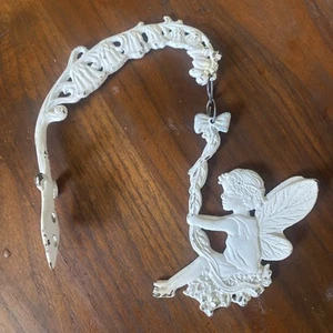 Vintage Victorian Style Iron Fairy Hanger - Picture 1 of 12