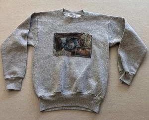 Hanes Sweatshirt Boys Medium Gray Crew Neck Long Sleeve Harry Potter Pullover - Picture 1 of 8