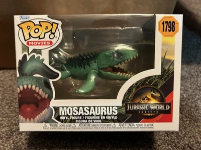 Funko pop ! 电影 - 侏罗纪世界重生 - 摩萨龙 # 1798 - 恐龙 — 第 1/4 张图片