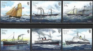 2020 Jersey Sg 2445/2450 Europa. Ancient Postal Routes. Mail Ships MNH - Picture 1 of 2