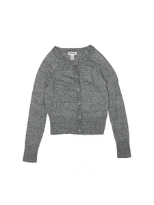 Cat & Jack Girls Gray Cardigan 6 - Picture 1 of 2