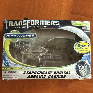 NEW Transformers Dark of the Moon Cyberverse Starscream Orbital Assault Carrier - Picture 1 of 6