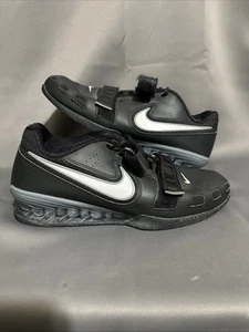 Nike Romaleos 2 Herren Größe 12 Gewichtheberschuhe schwarz gebraucht - Bild 1 von 8