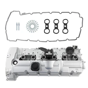 Valve Cover w/ Gasket Kit For BMW E70 E82 E90 X5 128i 328i 528i 11127552281 - Picture 1 of 10