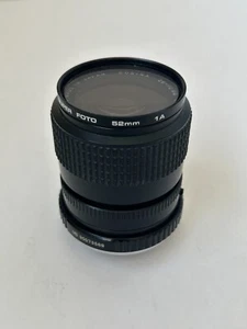 Cosina 28-70mm 1:35-4.8 MC MACRO Lens & Super Foto 52mm 1A Filter - Picture 1 of 11