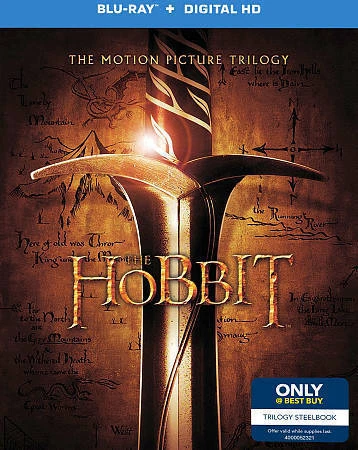 The Hobbit Trilogy (Blu-ray Disc, Includes Digital Copy SteelBook Only  Best Buy)