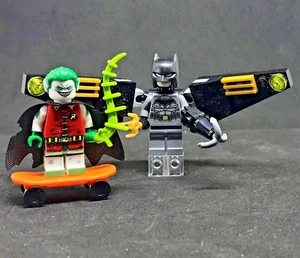 LEGO GENUINE RARE BATMAN © FLYING DC COMICS + BIZARRO ROBIN HERO - Imagen 1 de 6