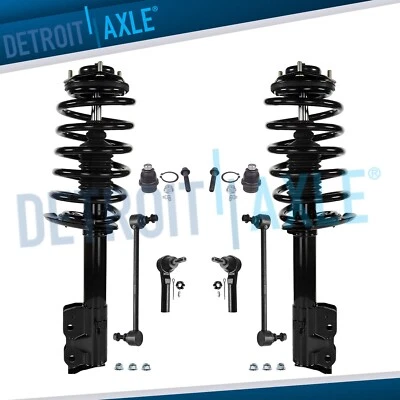 Front Struts & Spring Sway Bars Tie Rods Ball Joints for Jeep Patriot Compass - Image 1 of 4