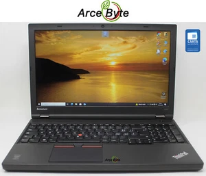 LENOVO THINKPAD W541 2014 15" CORE i7 RAM 16 GB SSD 256 GB WINDOWS 10 PRO A - Foto 1 di 21