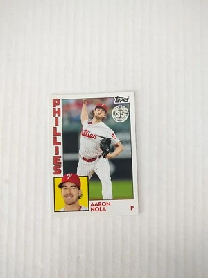 2019 Topps - 1984 Topps Baseball #T84-74 Aaron Nola (PWE)(02) - Image 1 of 2