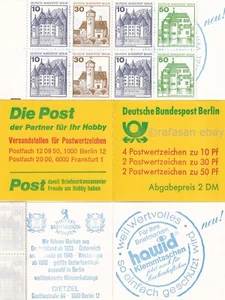 Deutschland Berlin 1981 MiNr. MH11f oZ komplettes Heft postfrisch sehr schön - Bild 1 von 1