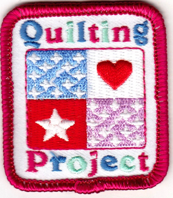 QUILTING PROJECT Iron On Patch Quilter Hobby Craft Quilt - Image 1 of 1