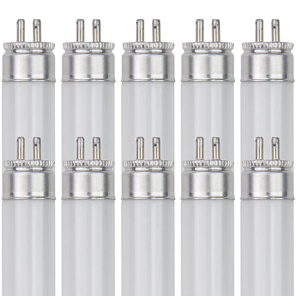 10 Pack Sunlite F13T5/CW 13Watt T5 Linear Fluor Lamp Mini Bi Pin Base Cool White - Image 1 of 1