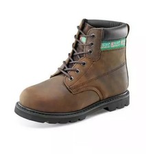 Click Footwear Goodyear Welted Boot Leather Size 7 Brown Ref GWBBR07