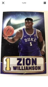 🔥ZION WILLIAMSON🔥Duke Blue Devils Nike Rookie Basketball Card 📈📈🔥 - Bild 1 von 1